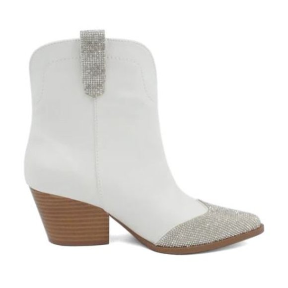 White western bootie sparkle detail - Picture 2 of 4